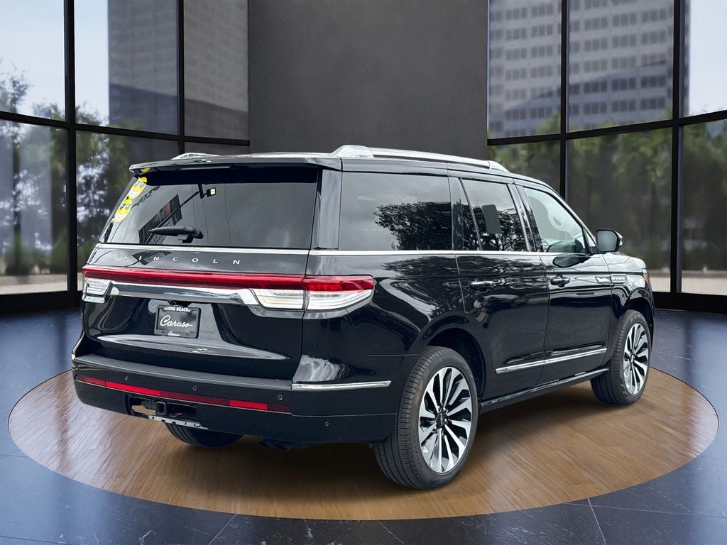 2024 Lincoln Navigator — rear three-quarter view