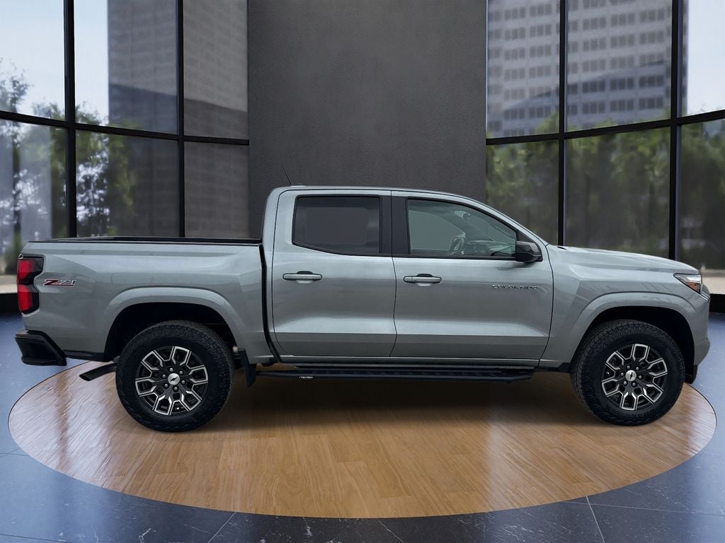 2025 Chevrolet Colorado Z71 in Sterling Gray Metallic — front three-quarter view