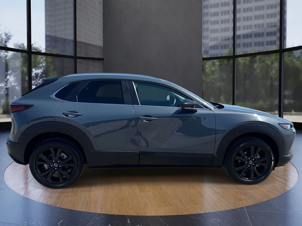 2025 Mazda Mazda CX-30 2.5 S Carbon Edition in Gray Metallic — front three-quarter view