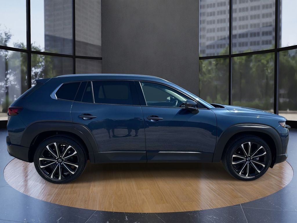 2025 Mazda Mazda CX-50 2.5 S Premium Plus Package in Blue Metallic — front three-quarter view