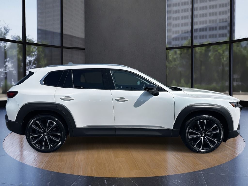 2025 Mazda Mazda CX-50 2.5 Turbo Premium Plus Package in Pearl — front three-quarter view
