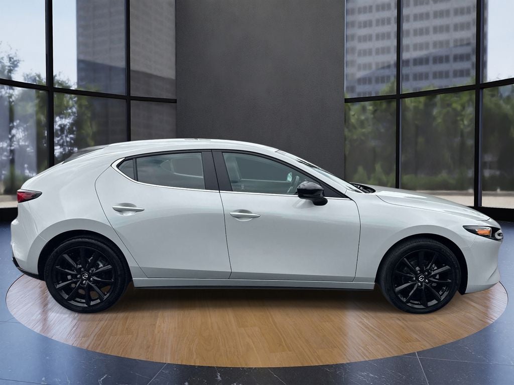 2026 Mazda Mazda3 2.5 S Select Sport in Ceramic White — front three-quarter view